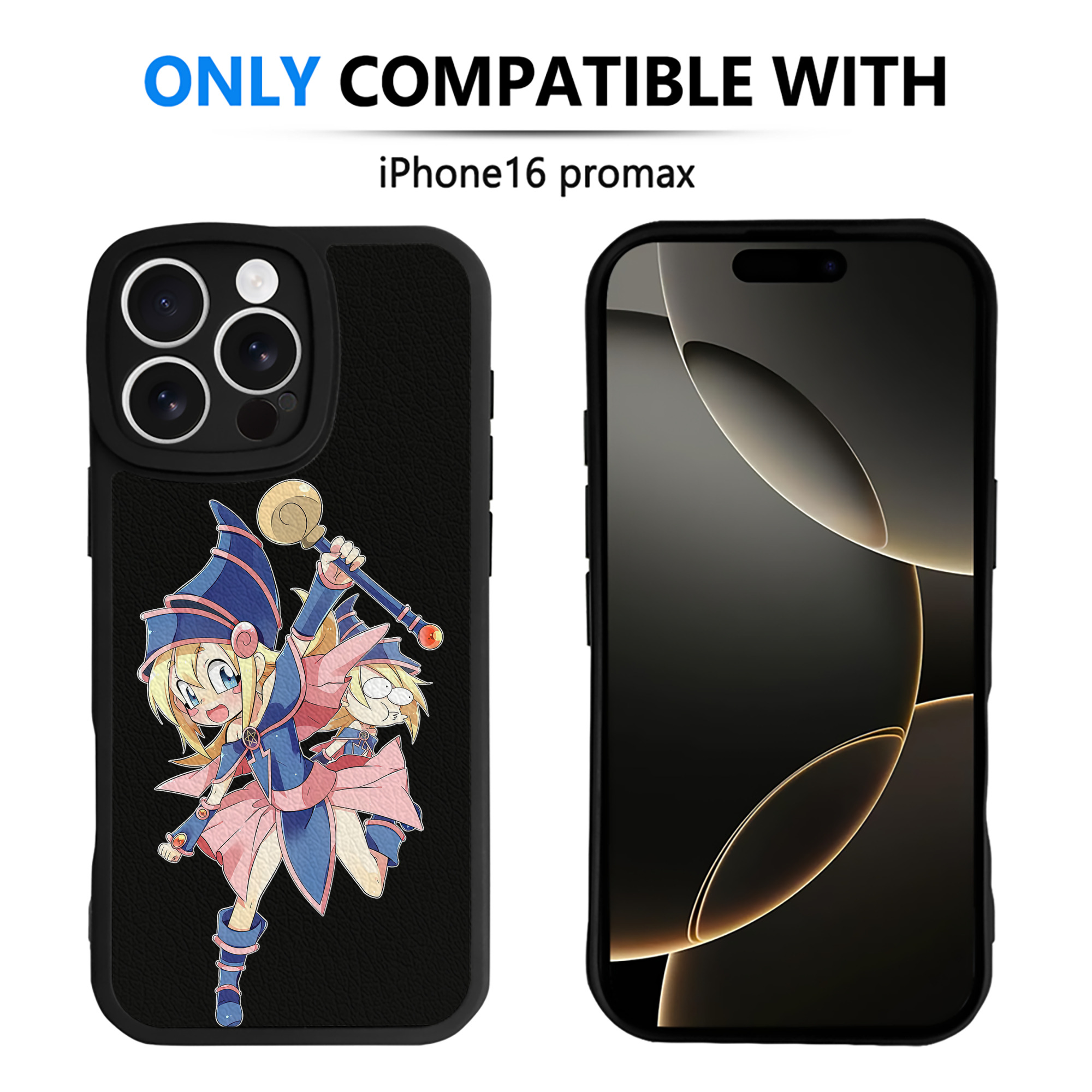 遊☆戯☆王 Yu-Gi-Oh! 【iPhone 16シリーズ対応】シリコンスマホケース（レザー調） 材質：シリコン